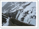 Nur sehr selten im Winter m�glich, der Weg durch die Rofenschlucht.